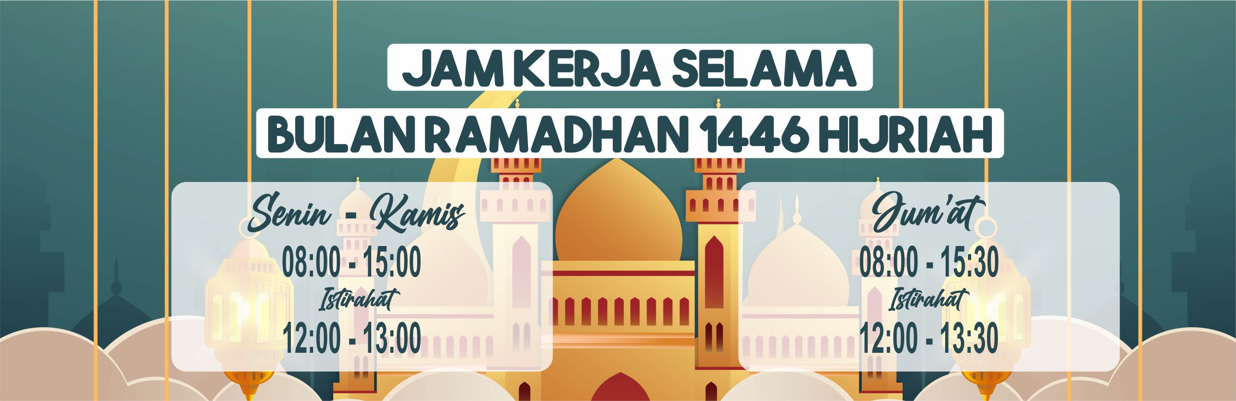 JADWAL JAM RAMADHAN