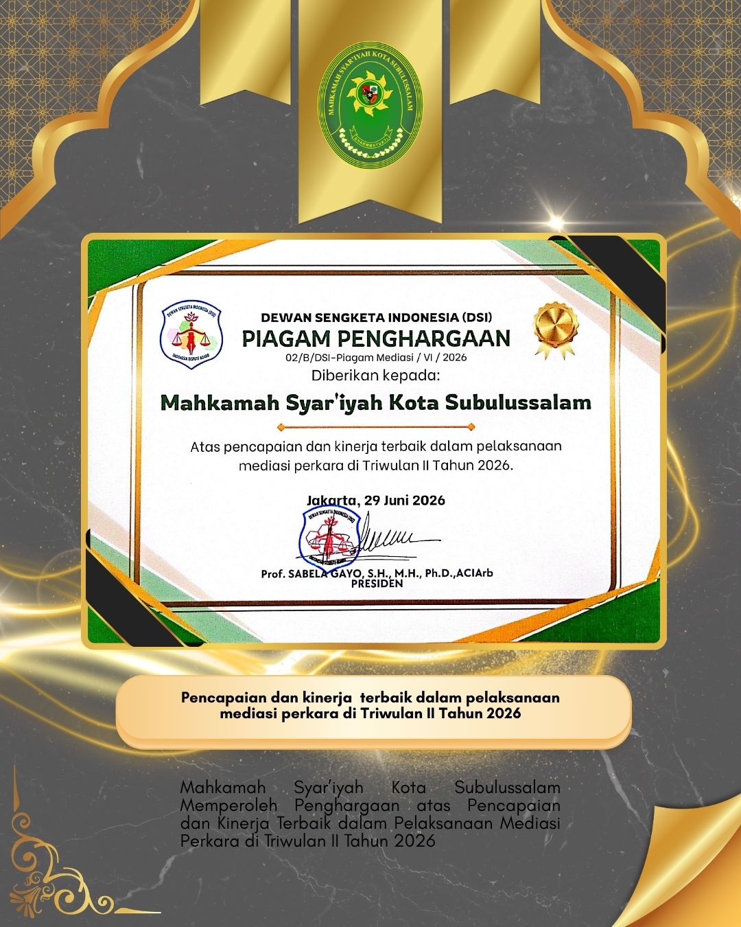 Penghargaan