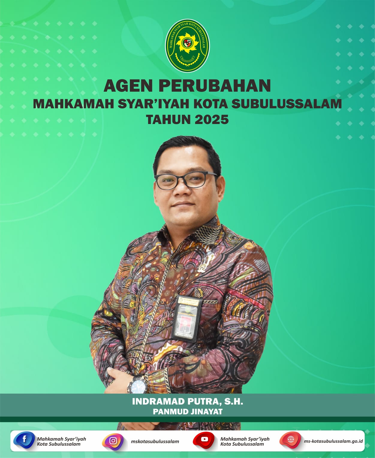 agen perubahan 2025